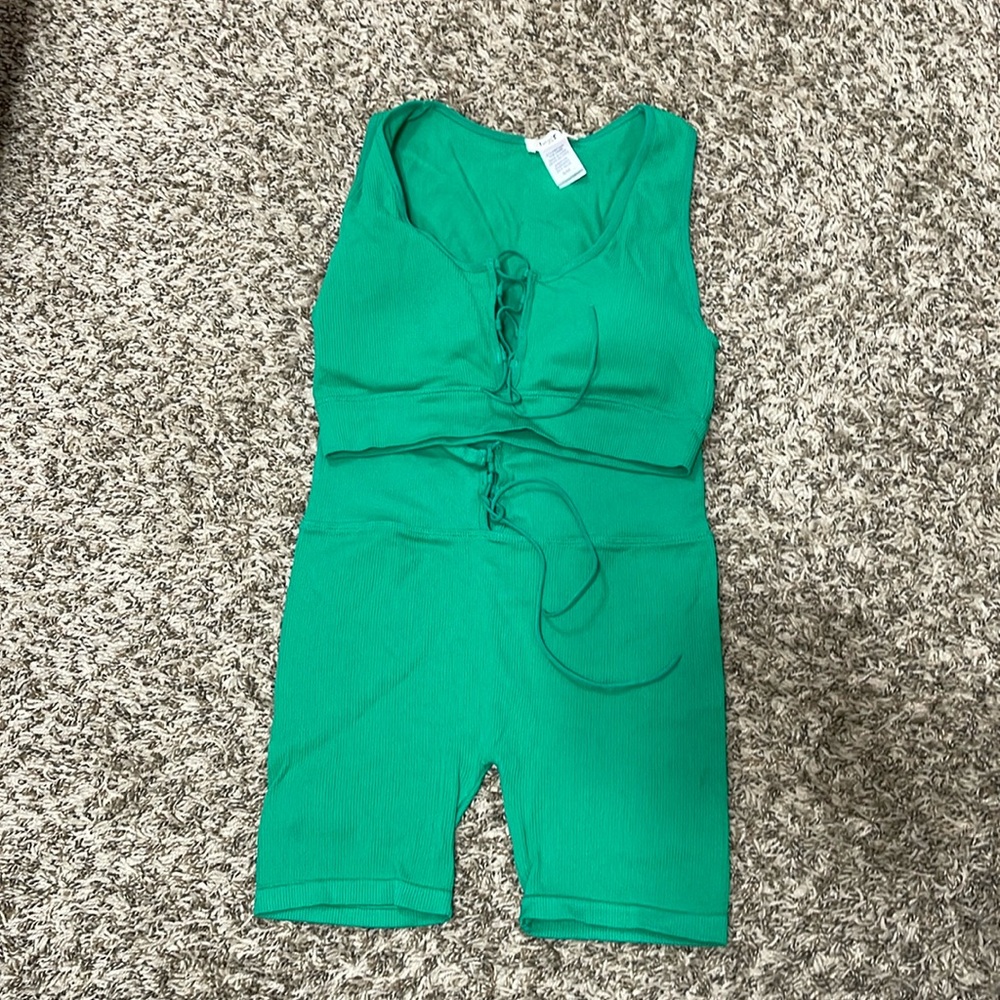 Emerald Short and Top Set